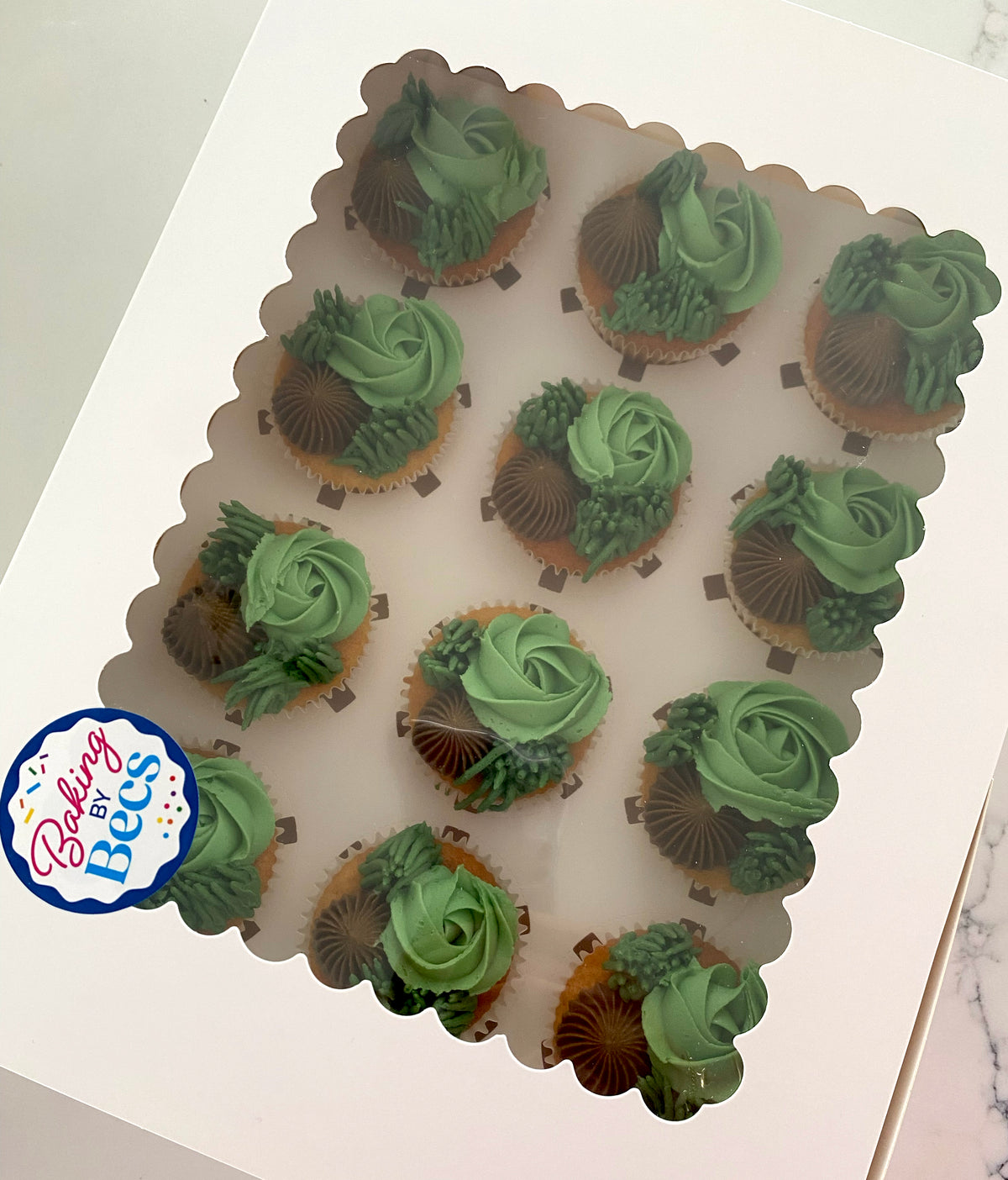 Boxed Cupcakes - 12